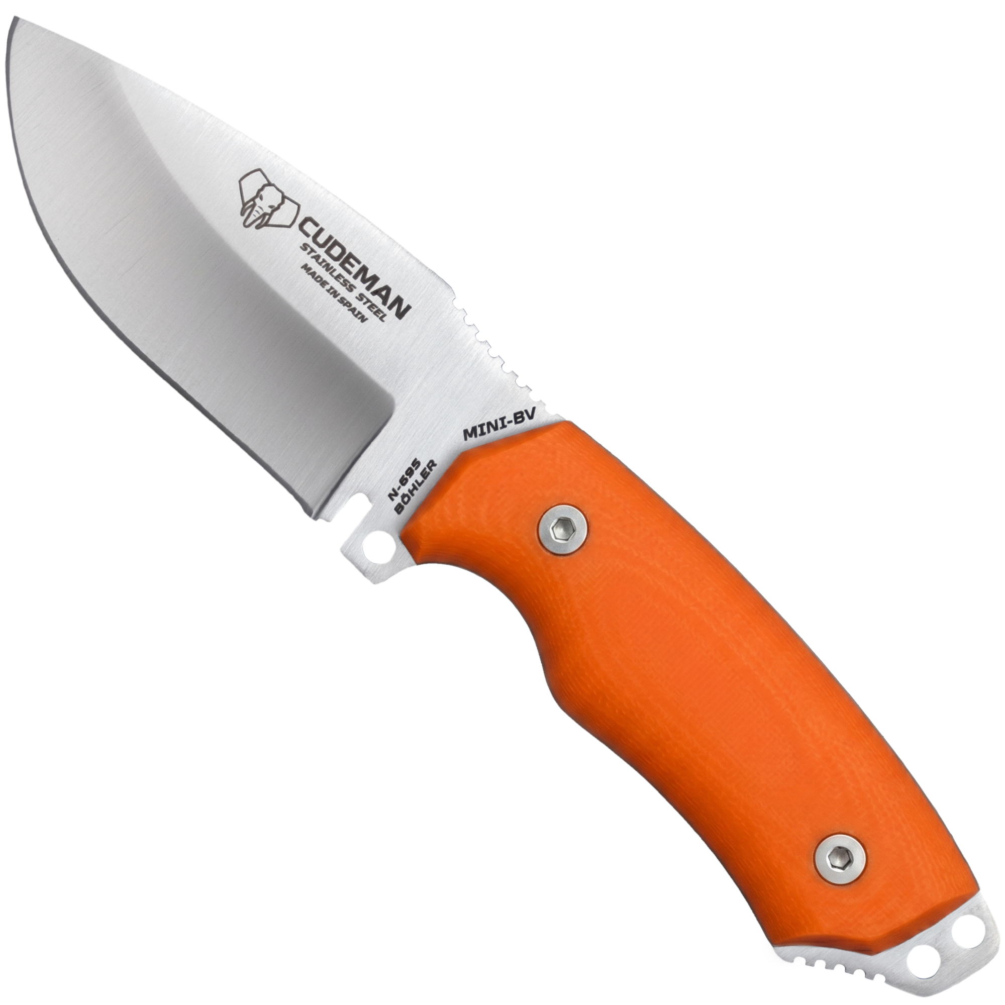 Cudeman Mini Boina Verde G-10 Naranja
