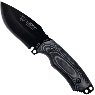 Cudeman Mini Boina Verde Micarta negra hoja pavonada