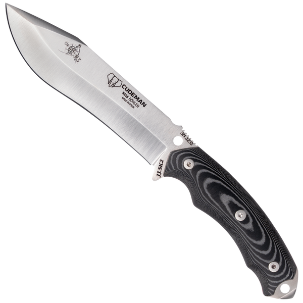 JJSK2 Black Micarta Survival Knife | Cudeman