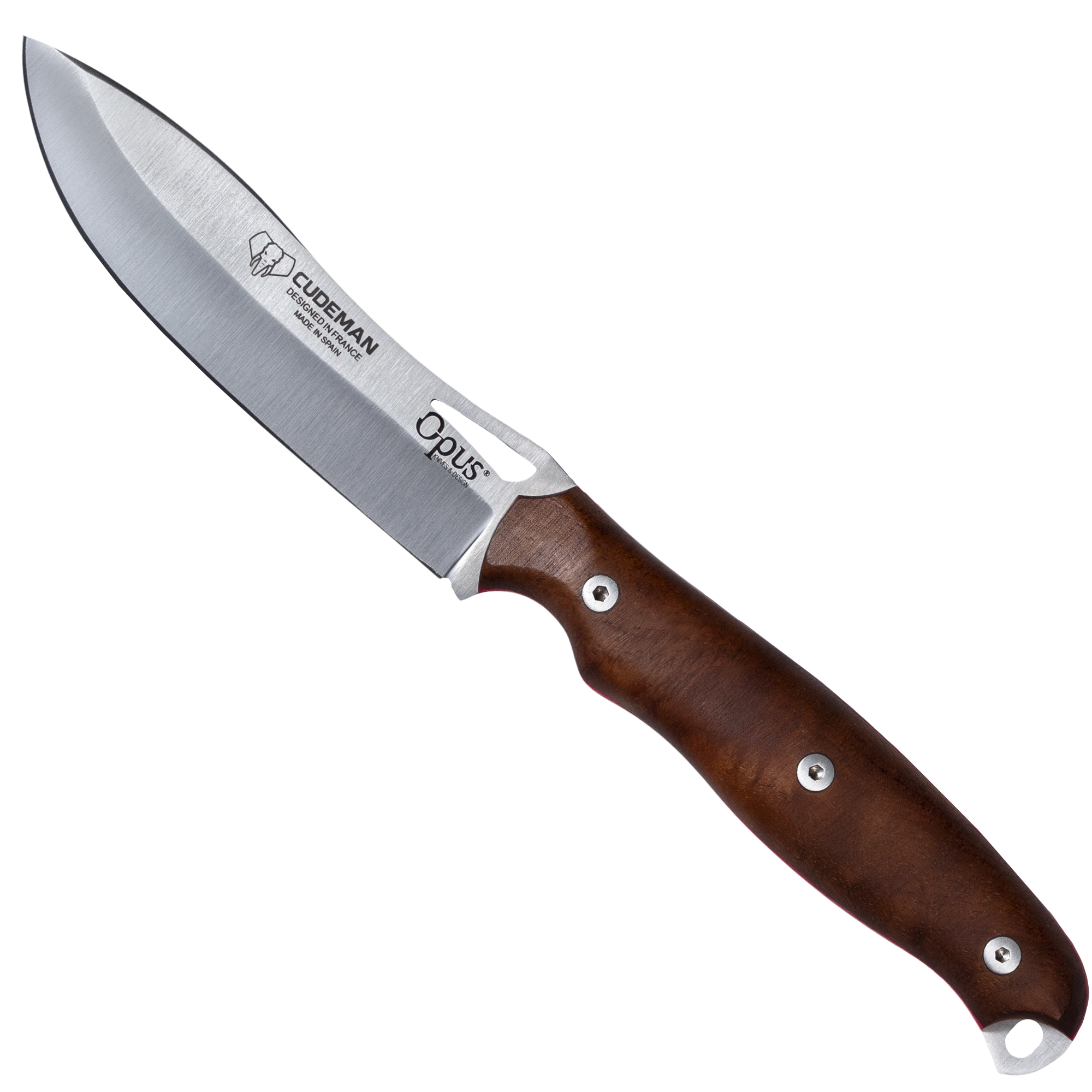Ness Wolf Hunting Knife – Turkish Walnut | Cudeman