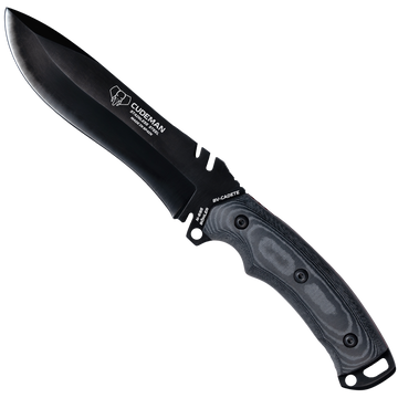 Cudeman Boina Verde Cadete Micarta negra Pavonado