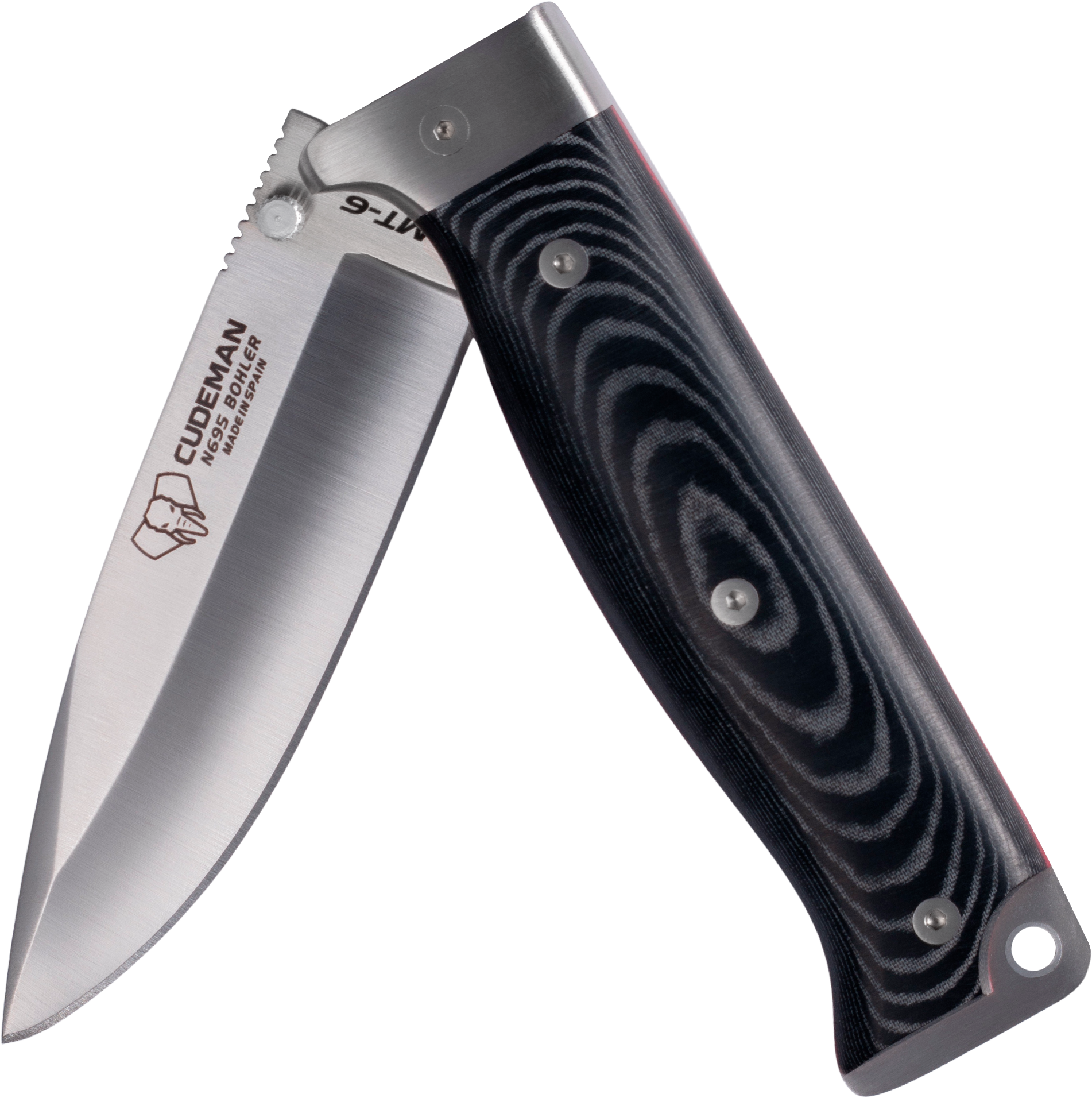 Cudeman MT-6 Black Micarta