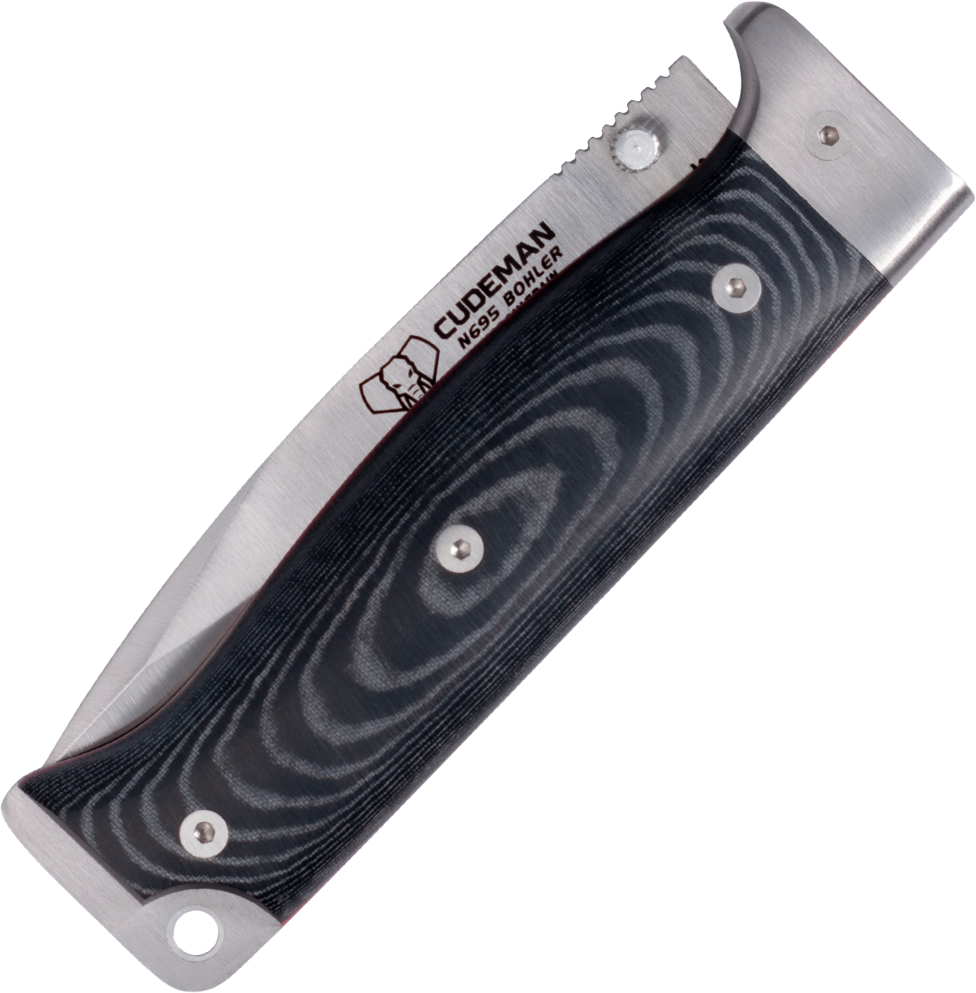 Cudeman MT-6 Black Micarta
