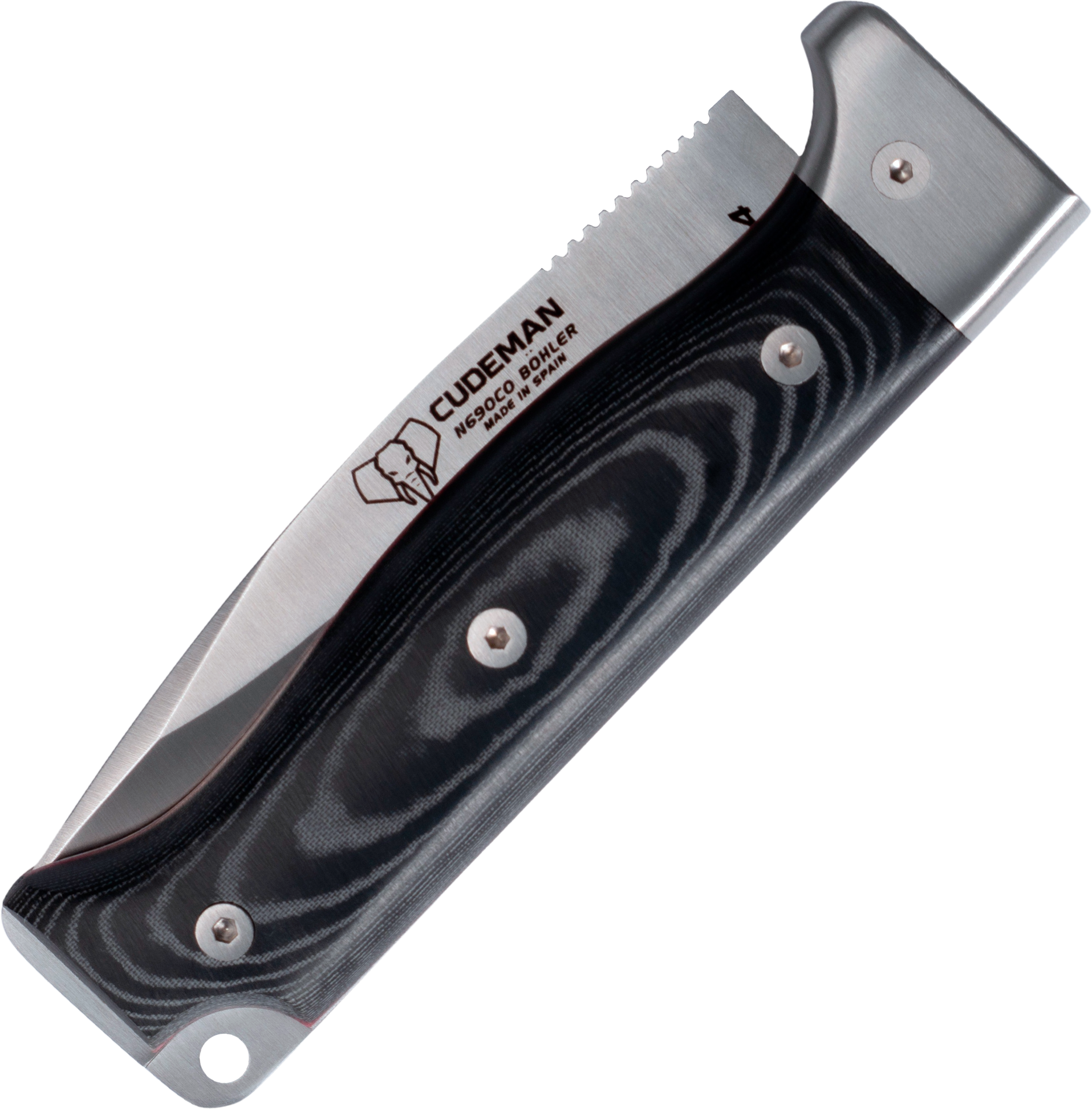 Cudeman MT-4 Black Micarta