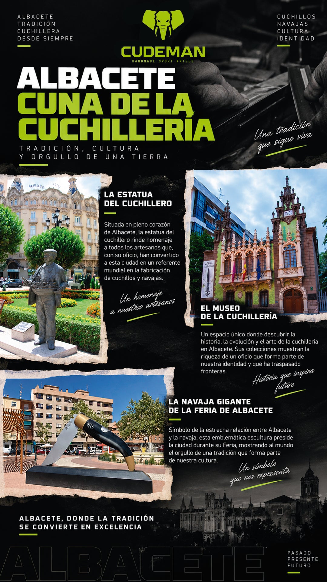Cudeman | Cuchillos y Navajas Profesionales de Albacete