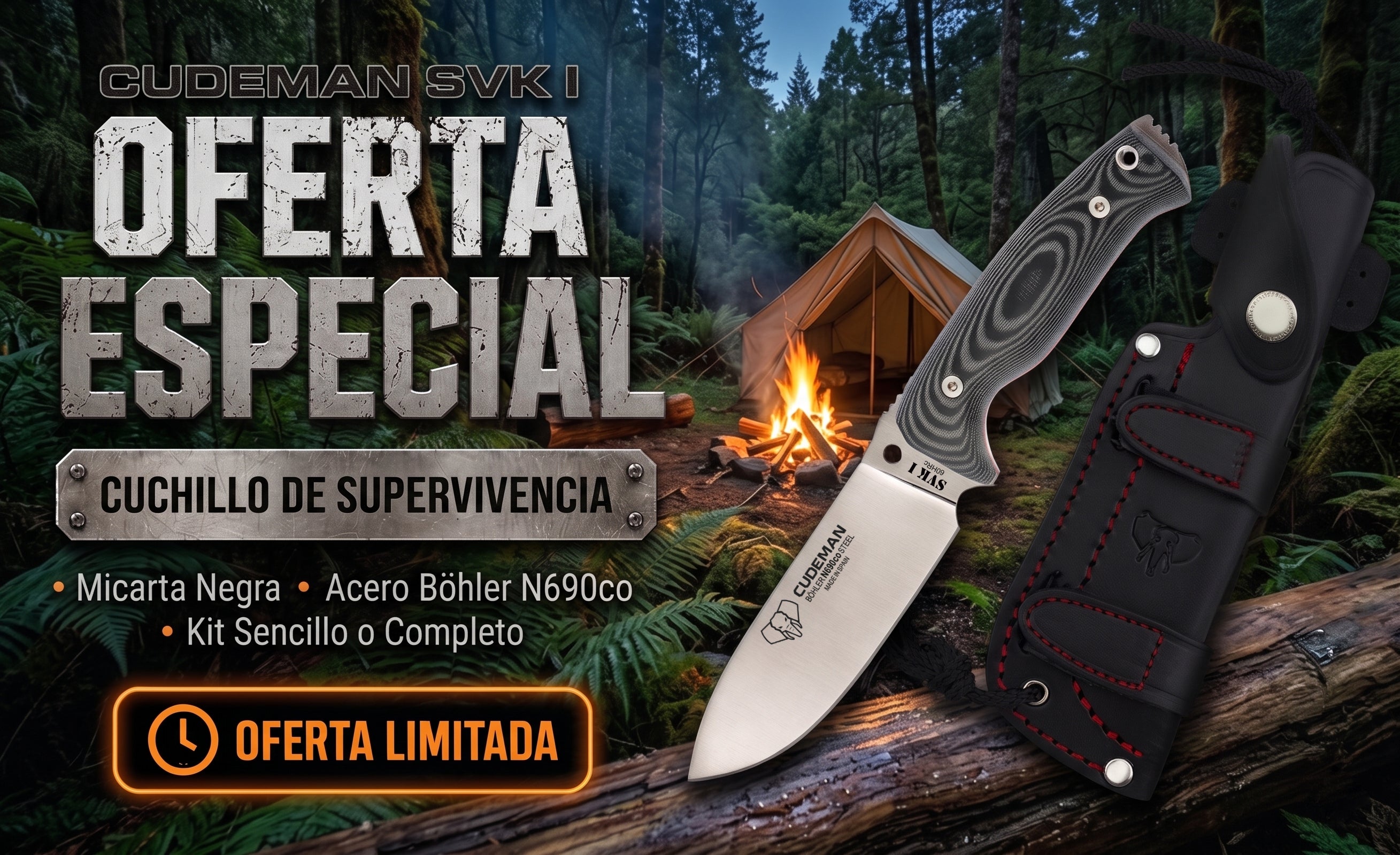 Cudeman | Cuchillos y Navajas Profesionales de Albacete