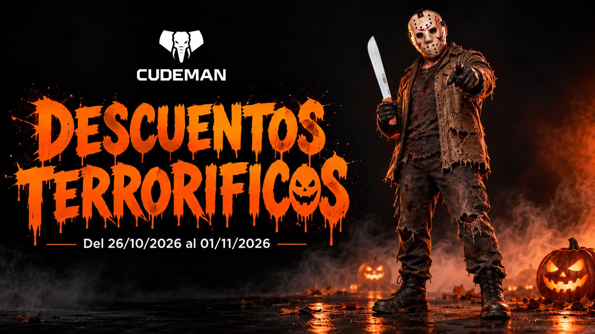 Cudeman Halloween: descuentos terroríficos del 26/10/2026 al 01/11/2026